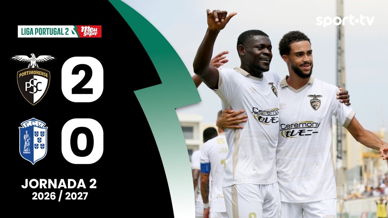 Portimonense 2 - 0 Vizela — Full Highlights