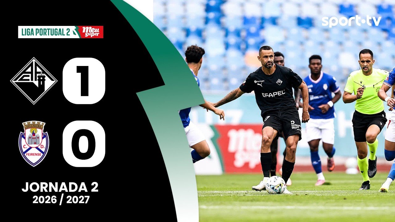 Académica 1 - 0 Feirense — Full Highlights