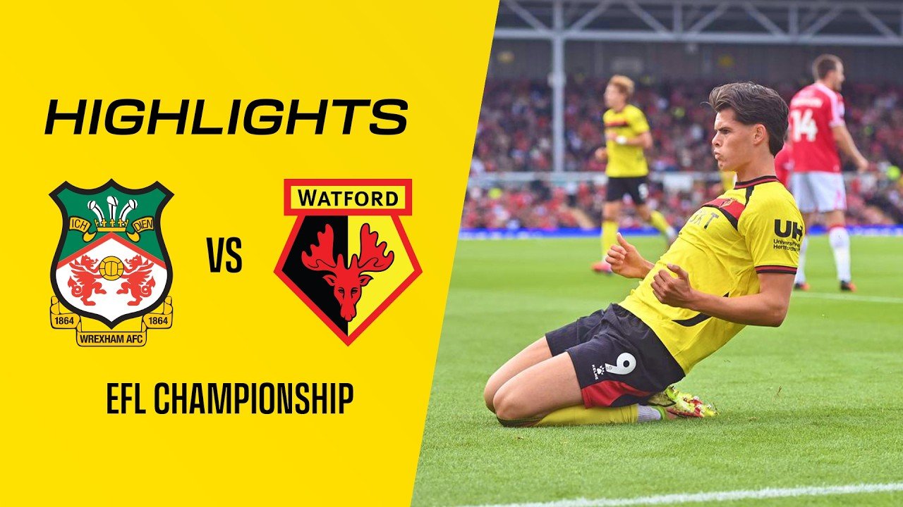 Wrexham 1-1 Watford — Full Highlights