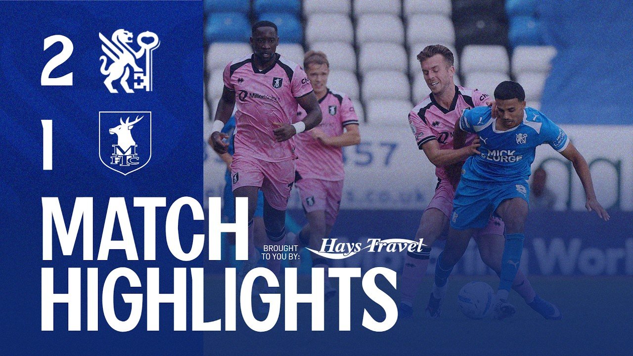 Peterborough Utd 2 - 1 Mansfield — Full Highlights