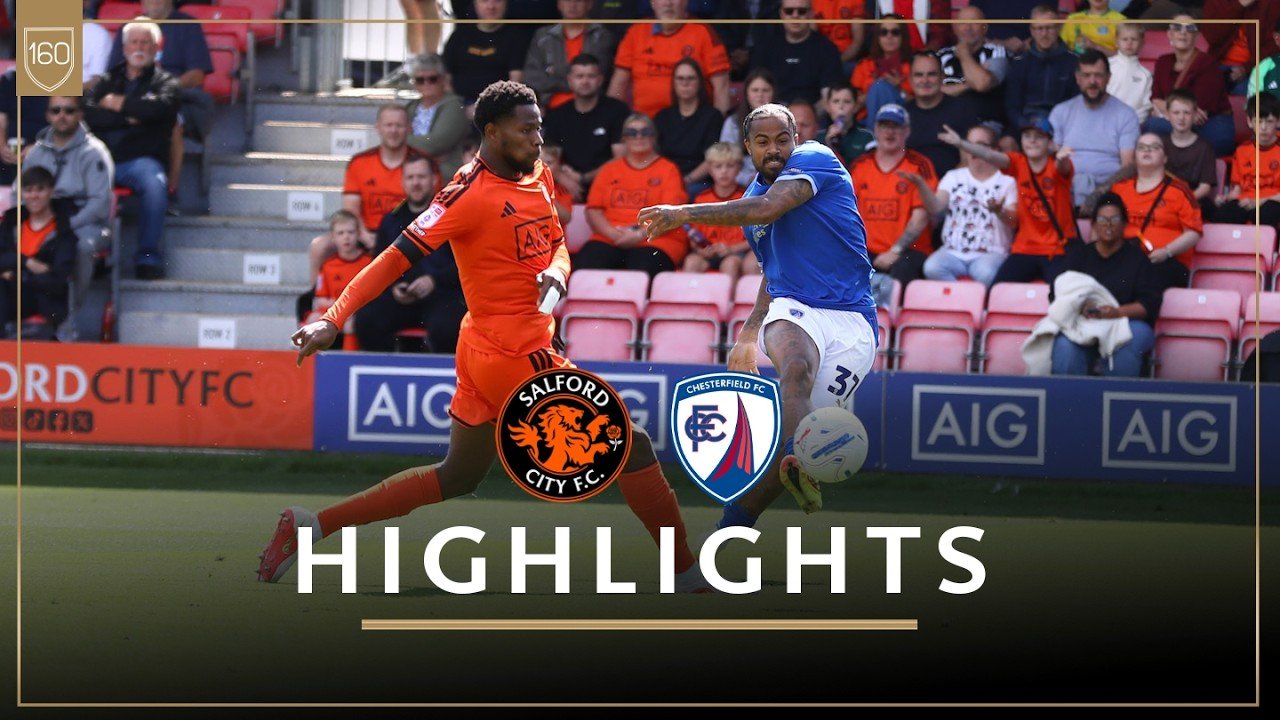 Salford 0 - 1 Chesterfield — Full Highlights