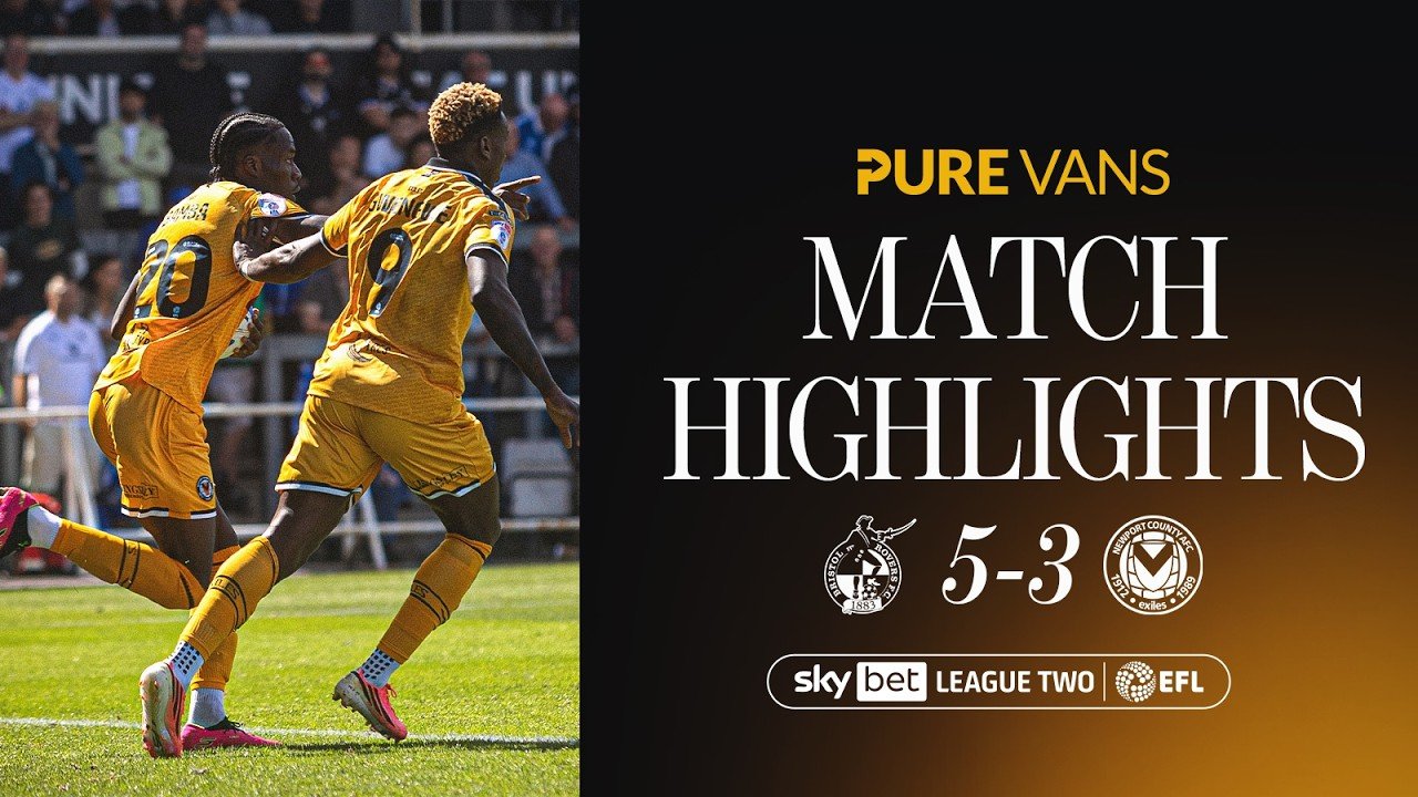 Bristol Rovers 5 - 3 Newport — Full Highlights