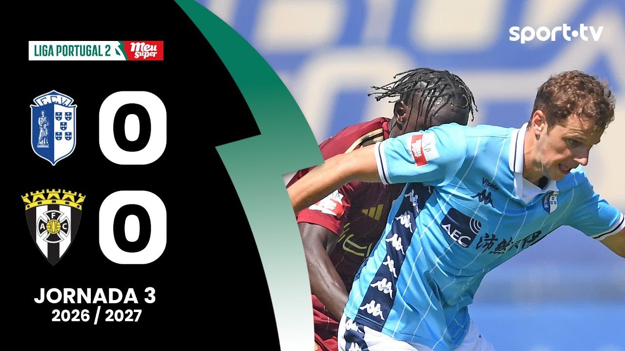 Vizela 0 - 0 Amarante — Full Highlights