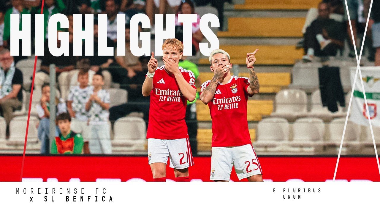 Benfica thrash Moreirense with four-goal away display