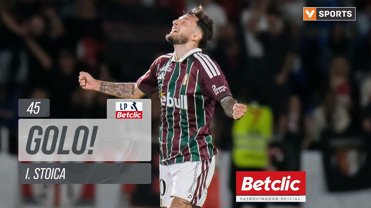 Estrela Amadora 1 - 1 Braga — 45' Ianis Stoica