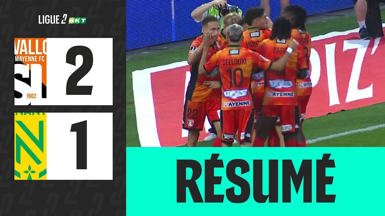 Laval 2 - 1 Nantes — Full Highlights