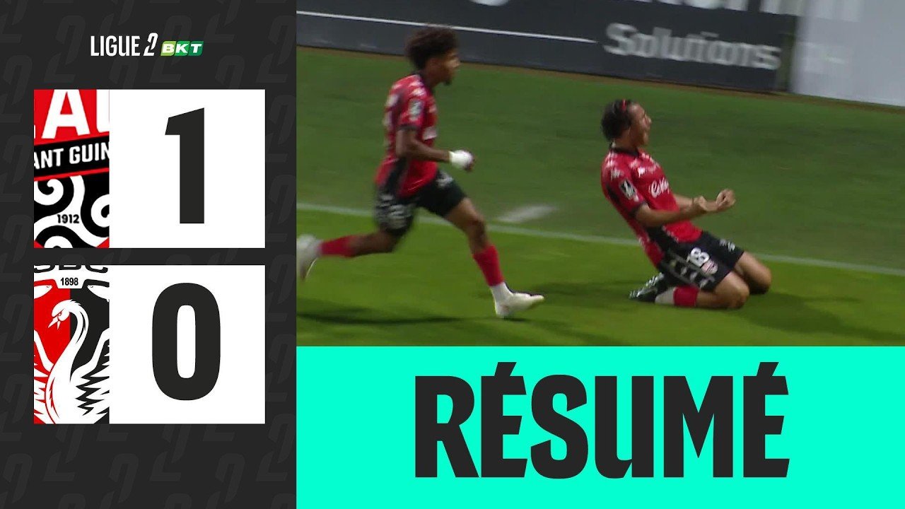 Guingamp 1 - 0 Boulogne-sur-Mer — Full Highlights