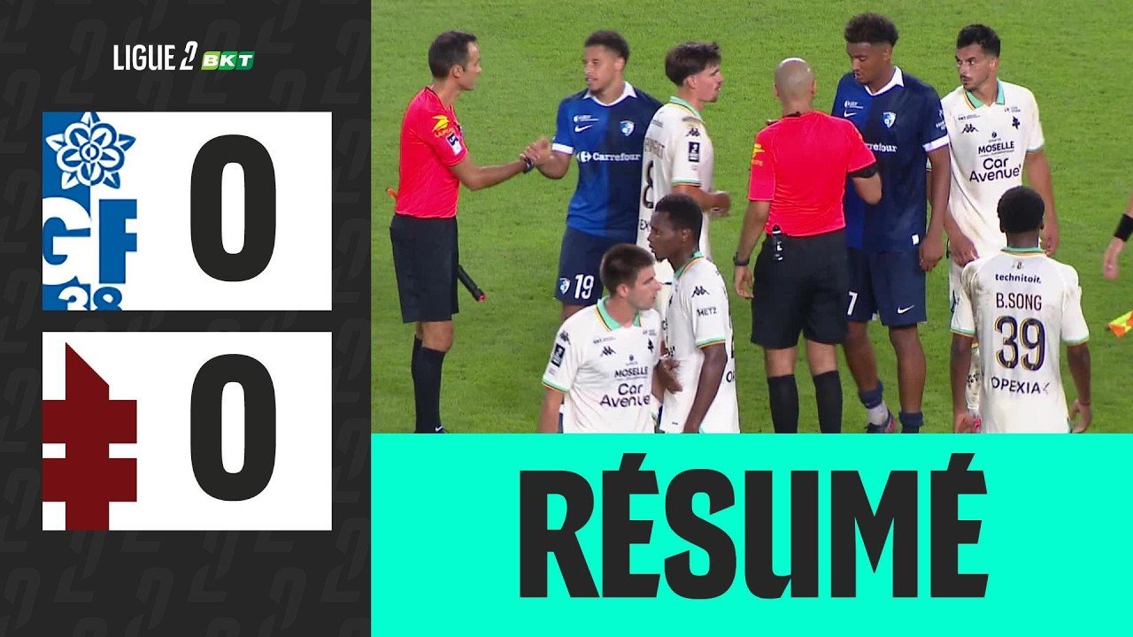 Grenoble 0 - 0 Metz — Full Highlights
