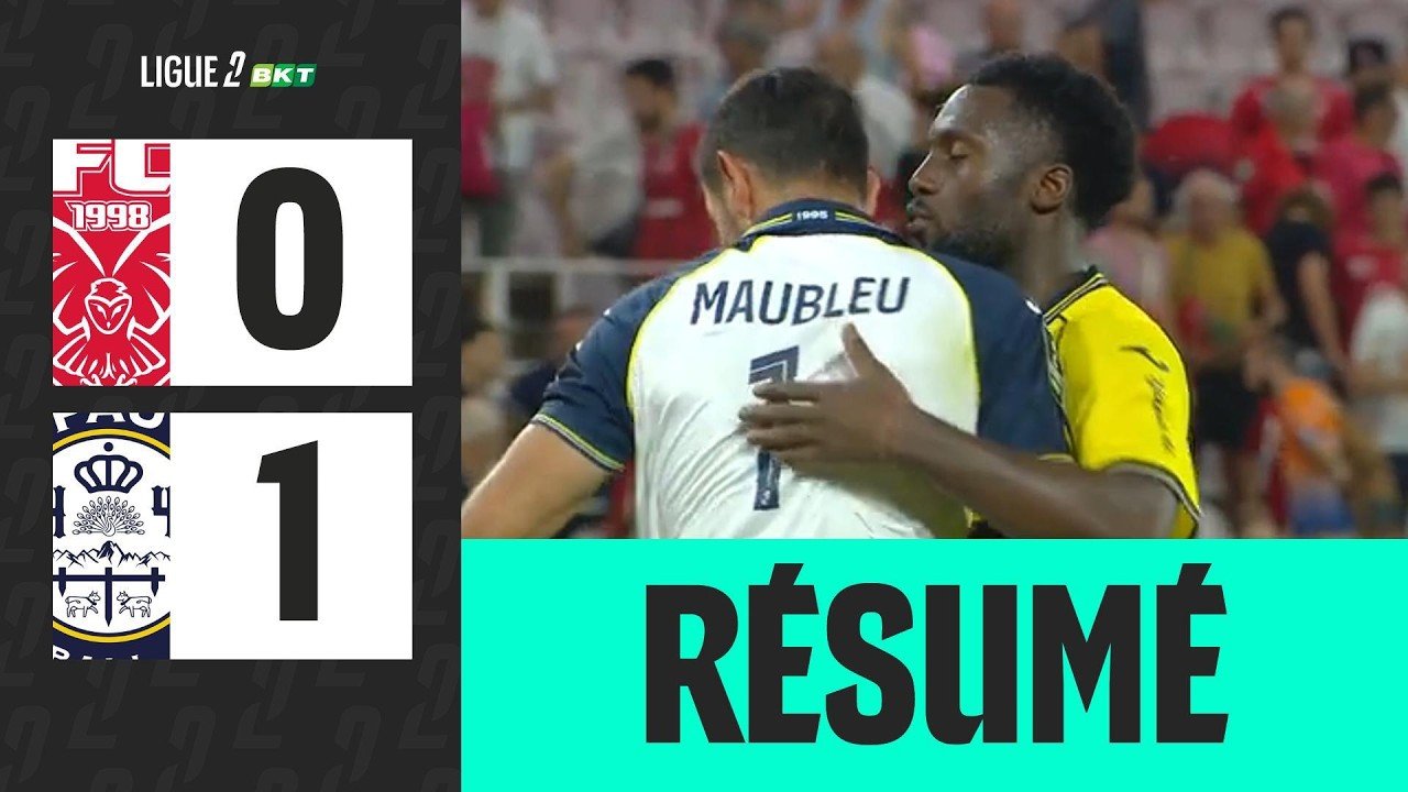 Dijon 0 - 1 Pau — Full Highlights