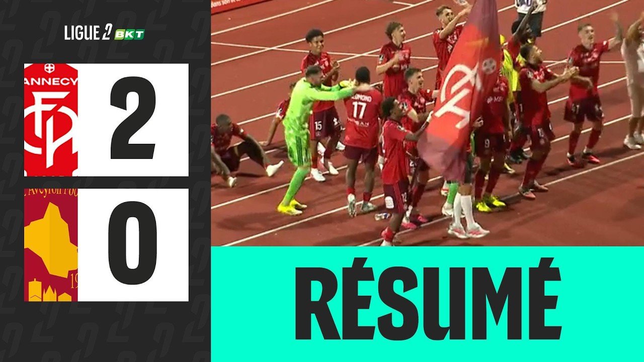 Annecy 2 - 0 Rodez — Full Highlights