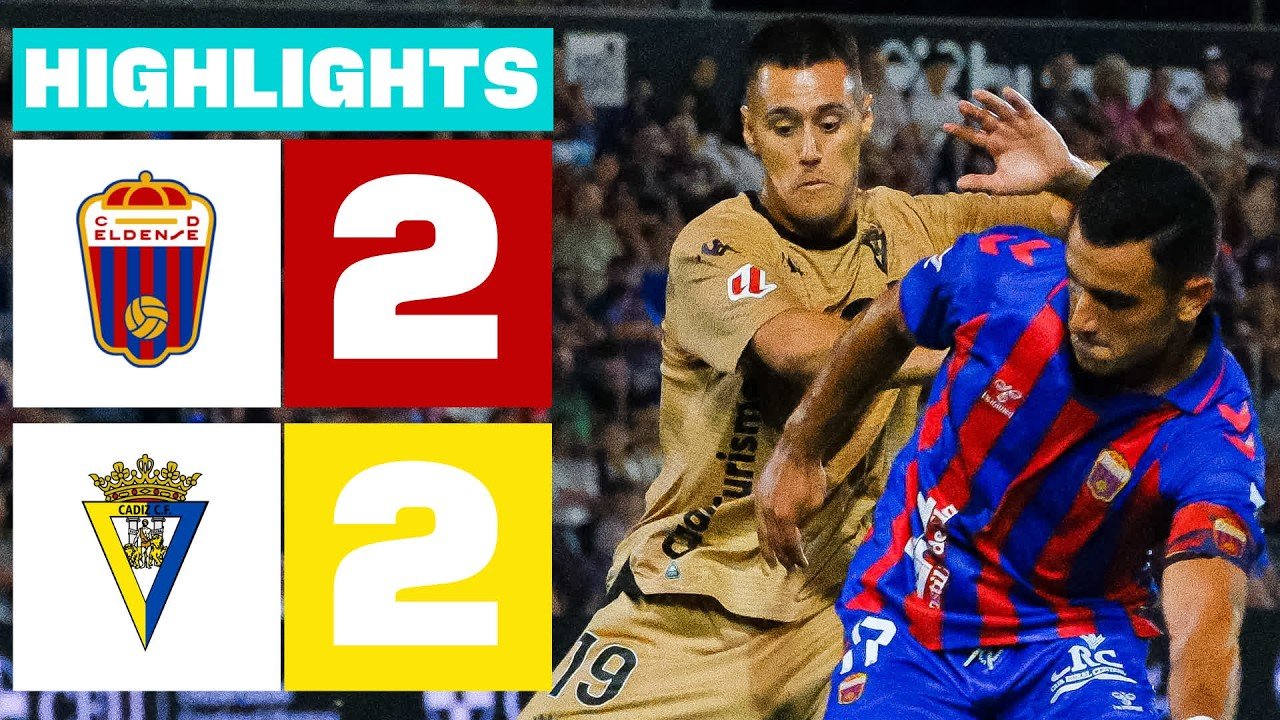 Eldense 2 - 2 Cádiz — Full Highlights
