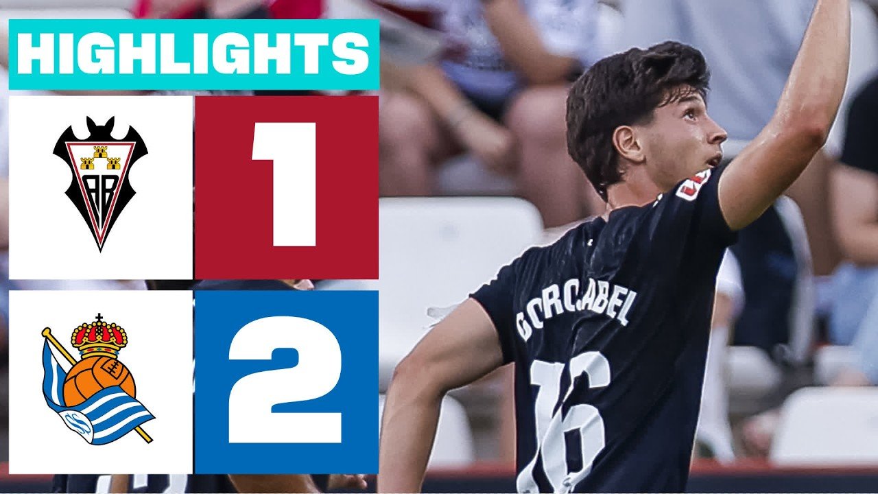 Albacete 1 - 2 Real Sociedad B — Full Highlights