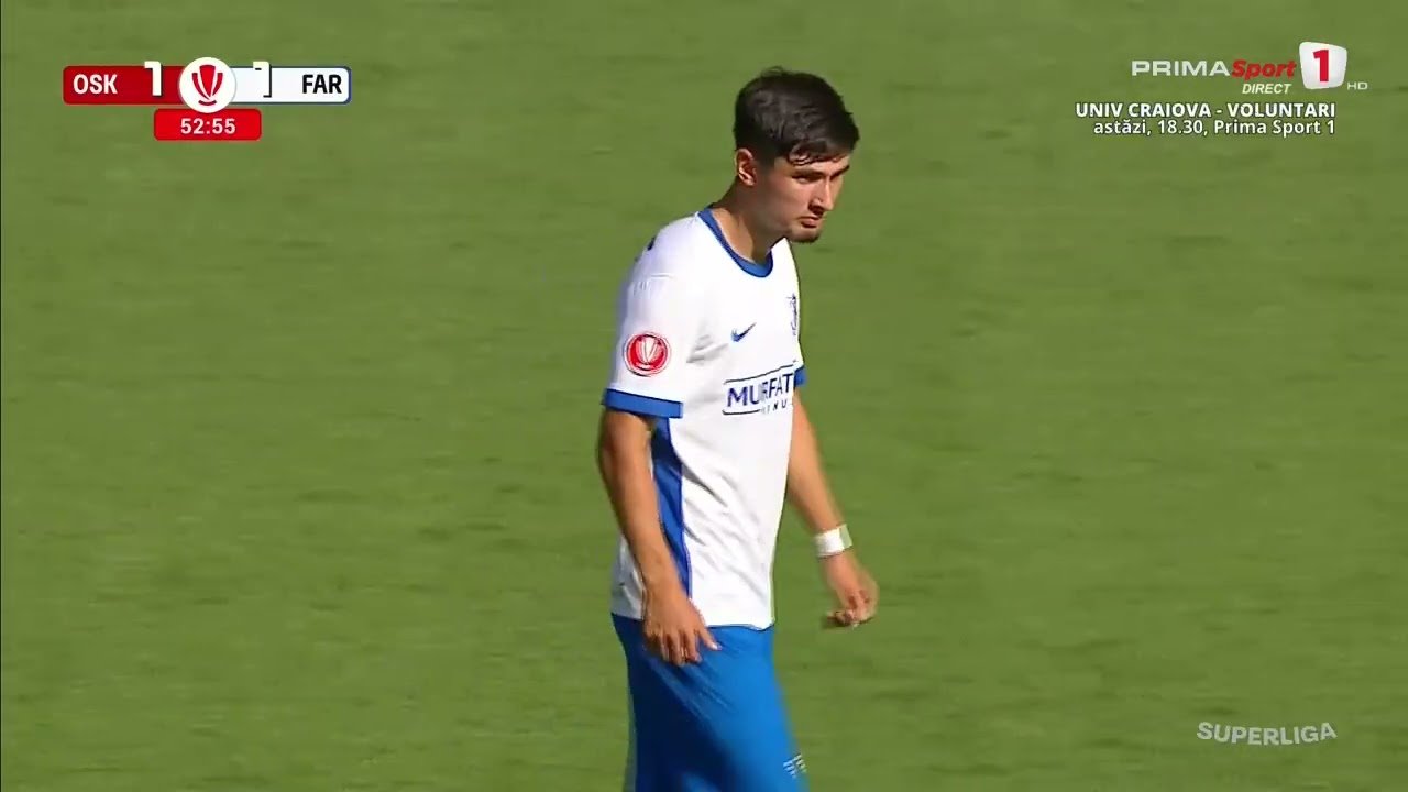 Sepsi OSK 1 - 1 Farul Constanța — 53' Cristian Sima