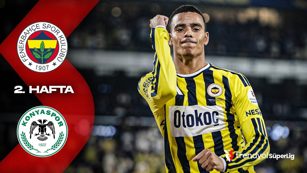 Fenerbahçe 4 - 2 Konyaspor — Full Highlights