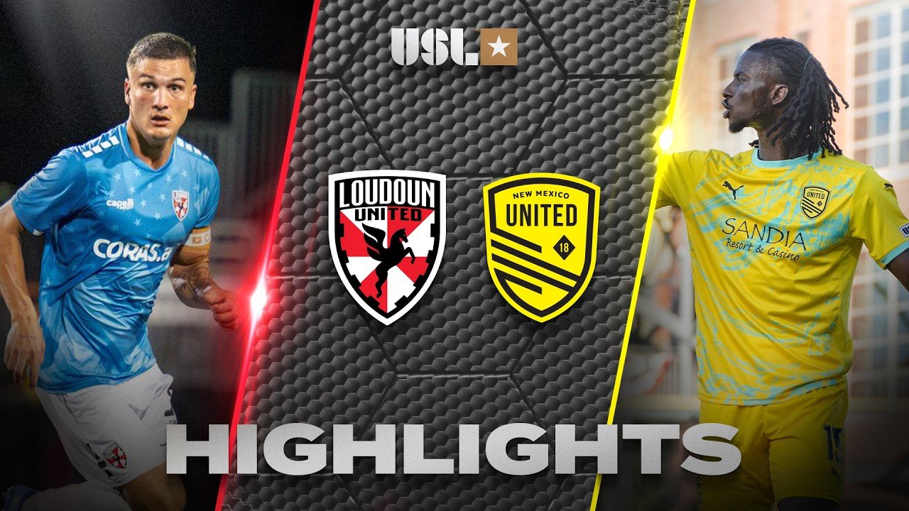 Loudoun United 0 - 0 New Mexico United — Full Highlights