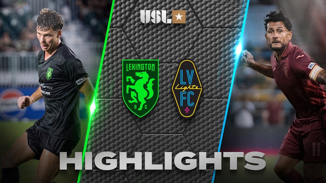 Lexington SC 2 - 0 Las Vegas Lights — Full Highlights