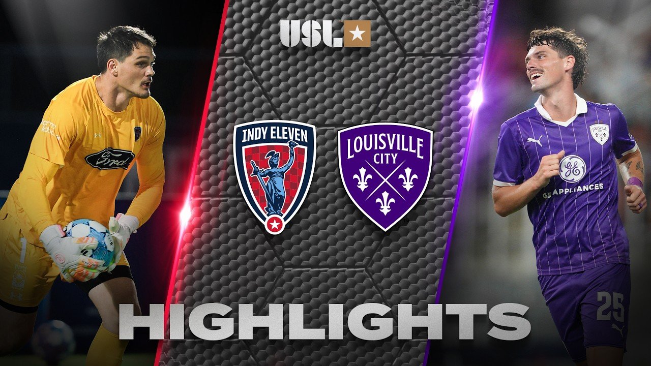 Indy Eleven 2 - 1 Louisville City — Full Highlights