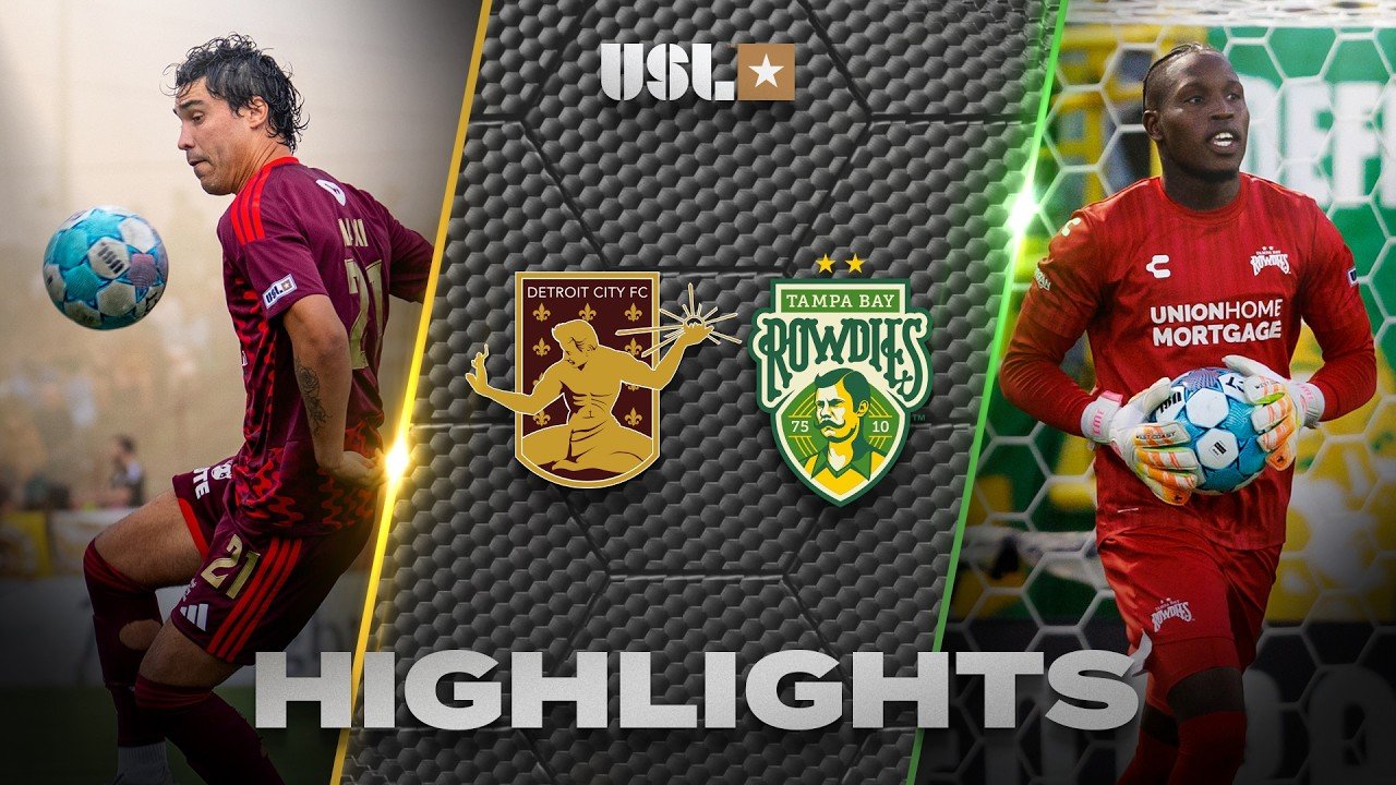 Detroit City 1 - 0 Tampa Bay — Full Highlights