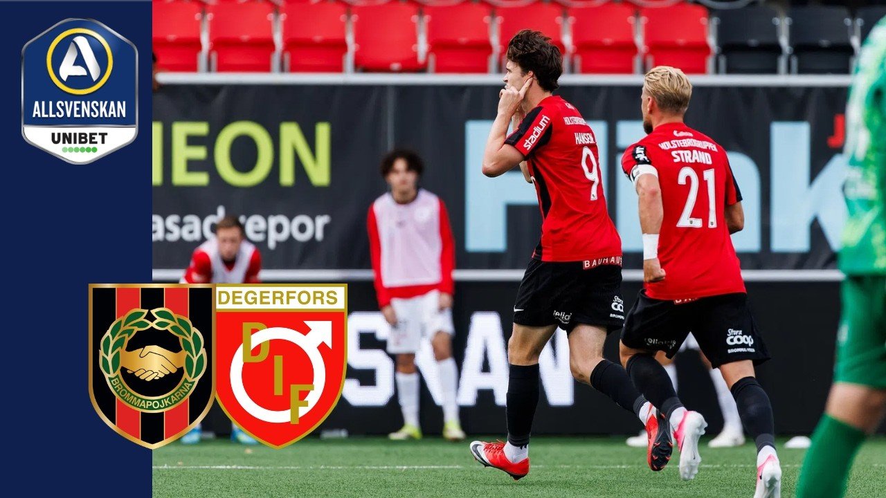 Brommapojkarna 2 - 0 Degerfors — Full Highlights