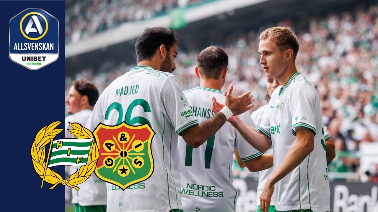Hammarby 2 - 0 GAIS — Full Highlights