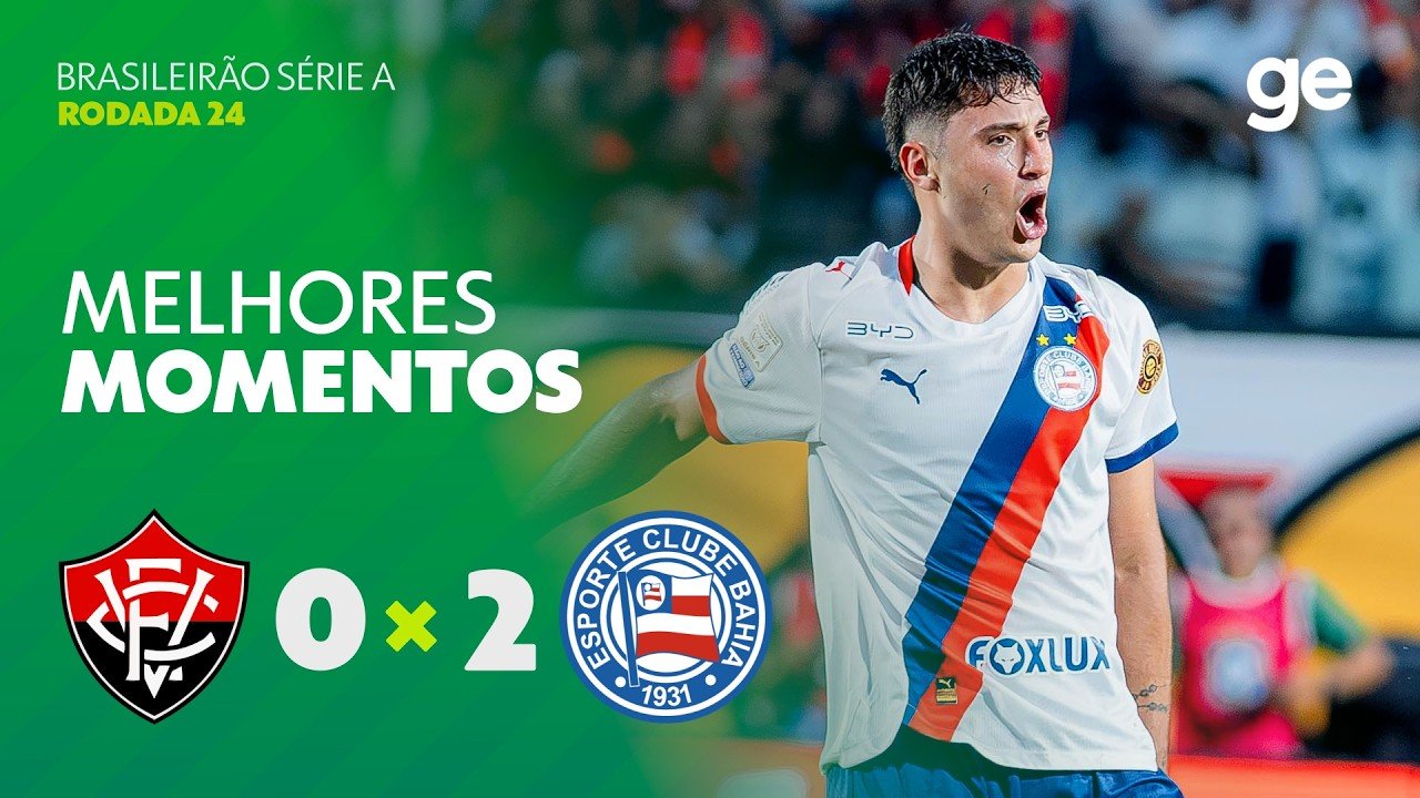 Vitória 0 - 2 Bahia — Full Highlights