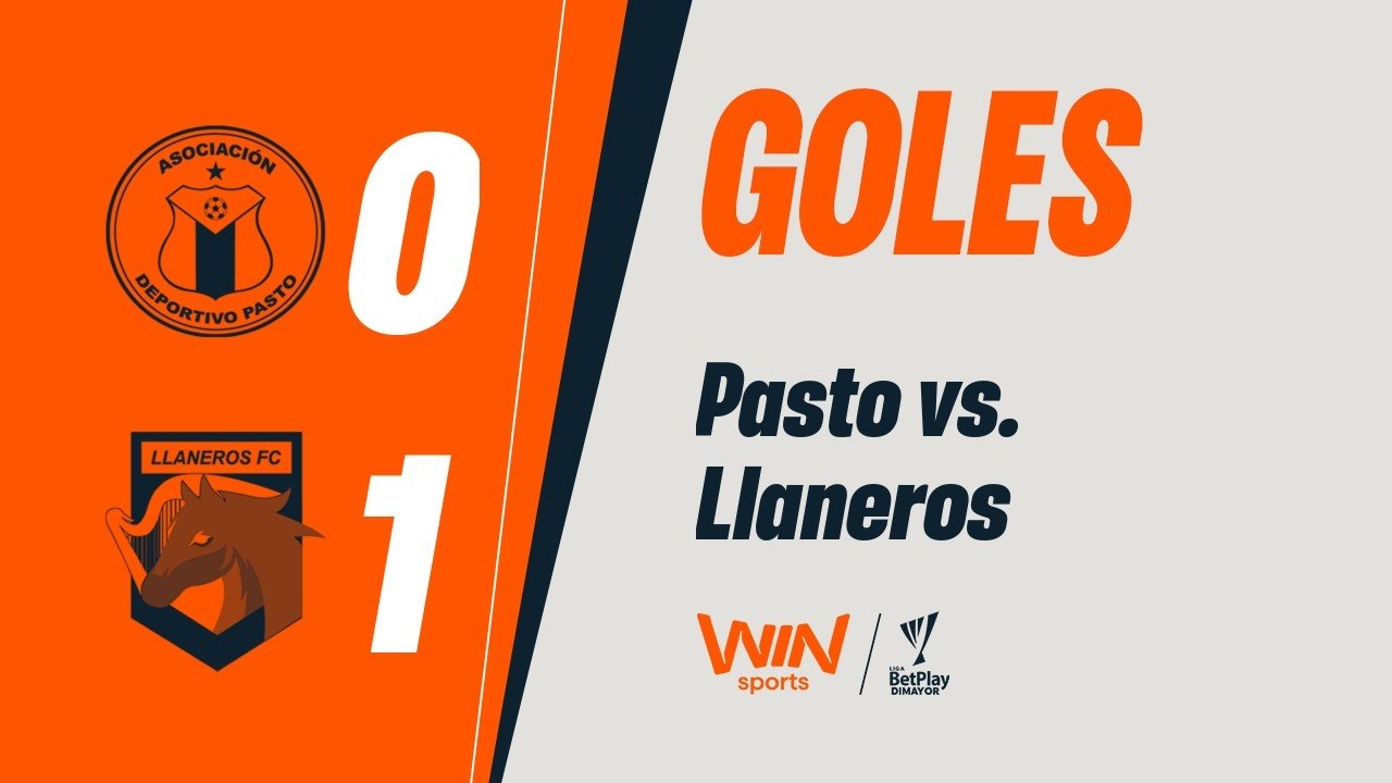 Dep. Pasto 0 - 1 Llaneros — 62' Frank Castañeda