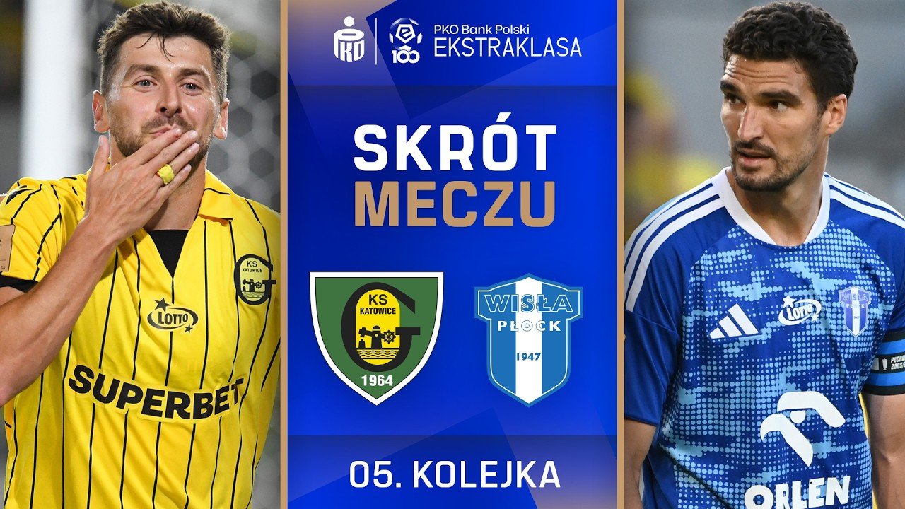 GKS Katowice 5 - 0 Wisła Płock — Full Highlights