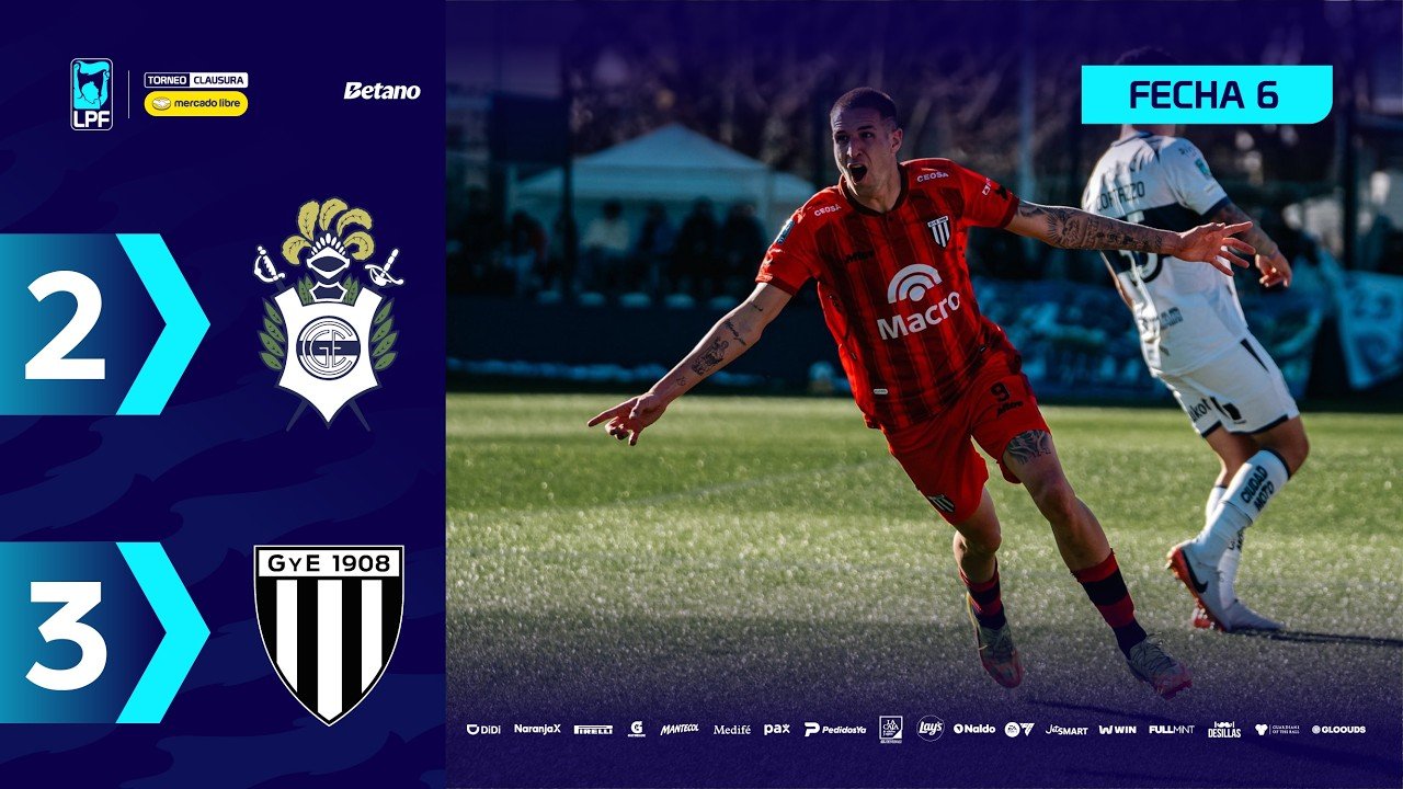 Gimnasia 2 - 3 Gimnasia Mendoza — Full Highlights