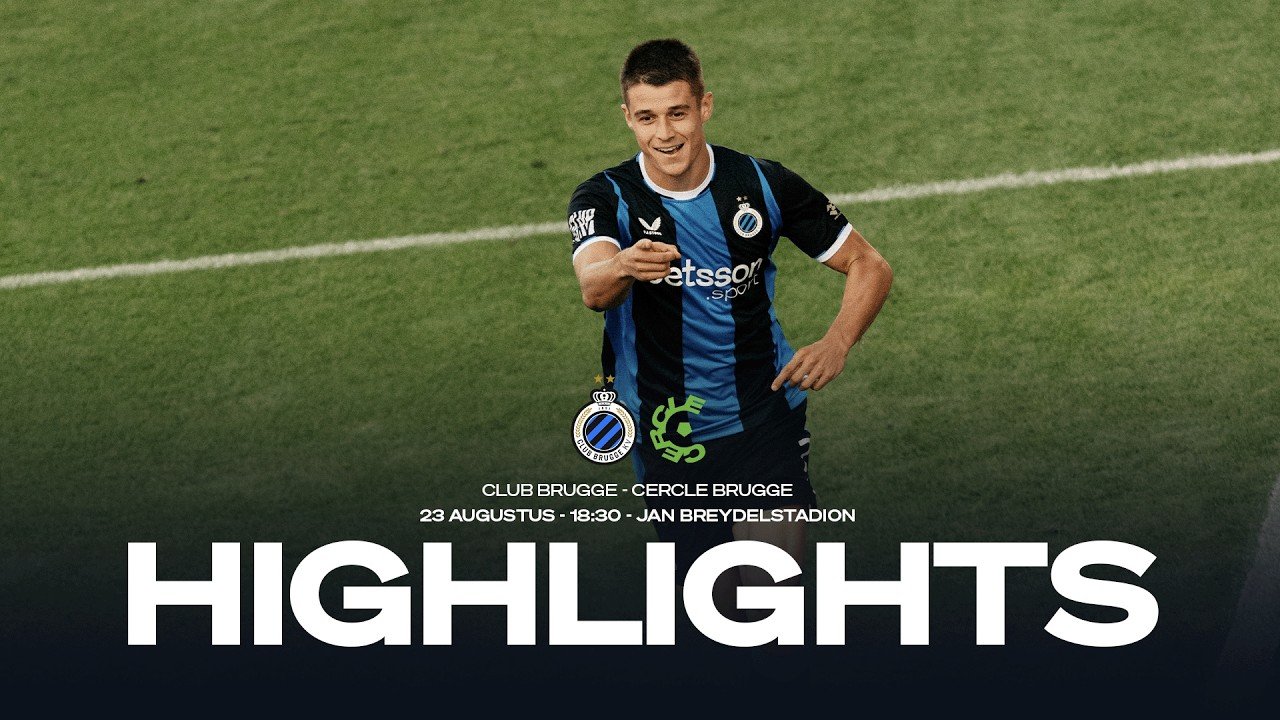 Club Brugge 1 - 0 Cercle Brugge — Full Highlights