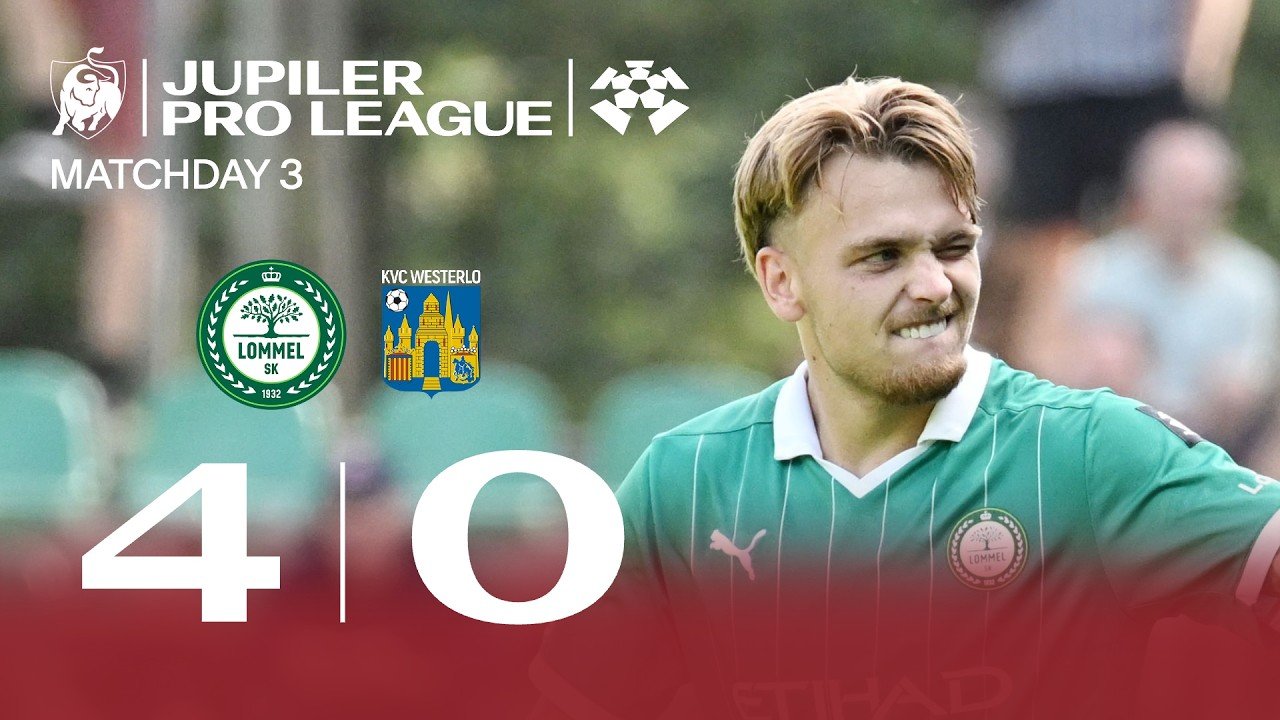 Lommel 4 - 0 Westerlo — Full Highlights