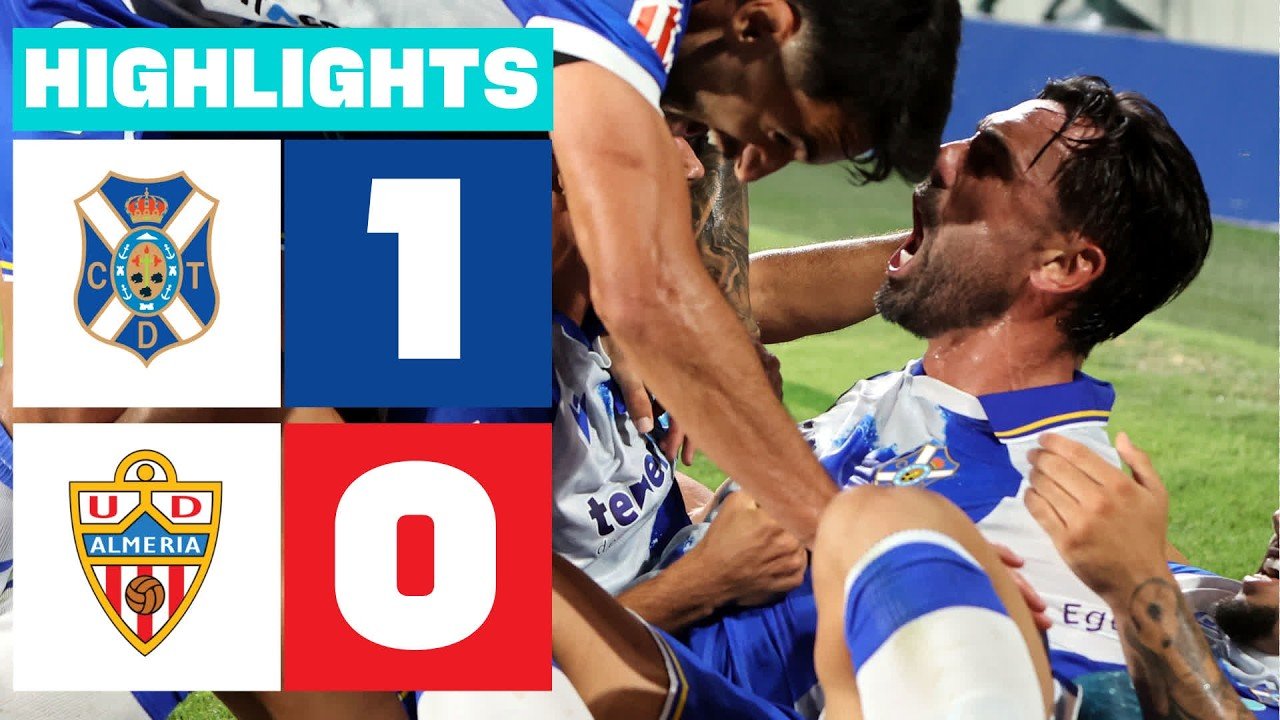 Tenerife 1 - 0 Almería — Full Highlights