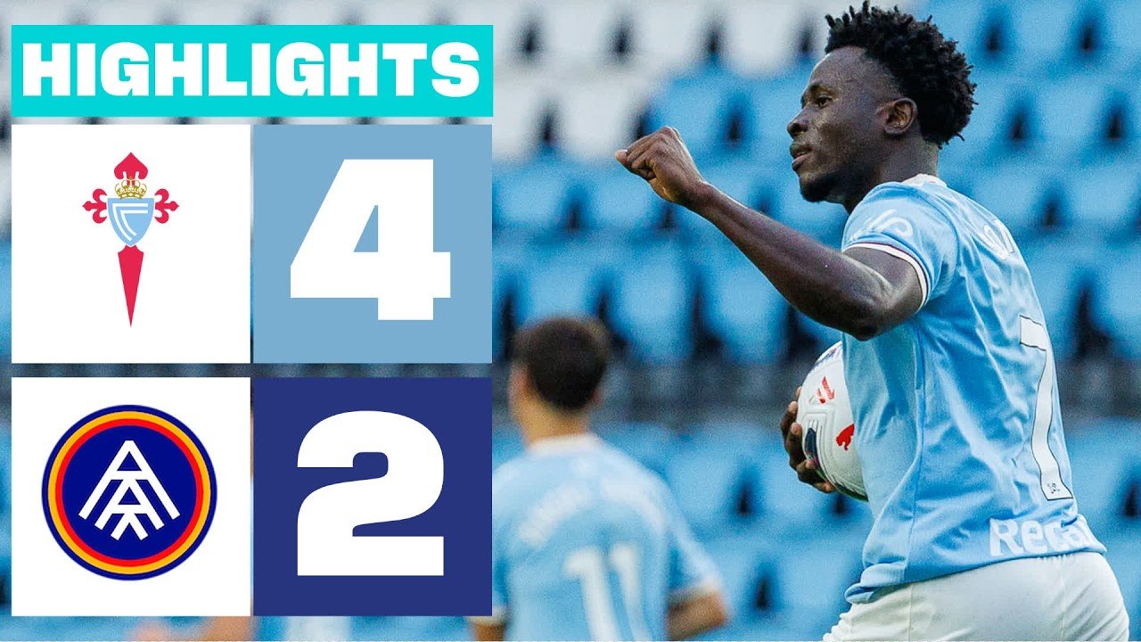 Celta Fortuna 4 - 2 FC Andorra — Full Highlights