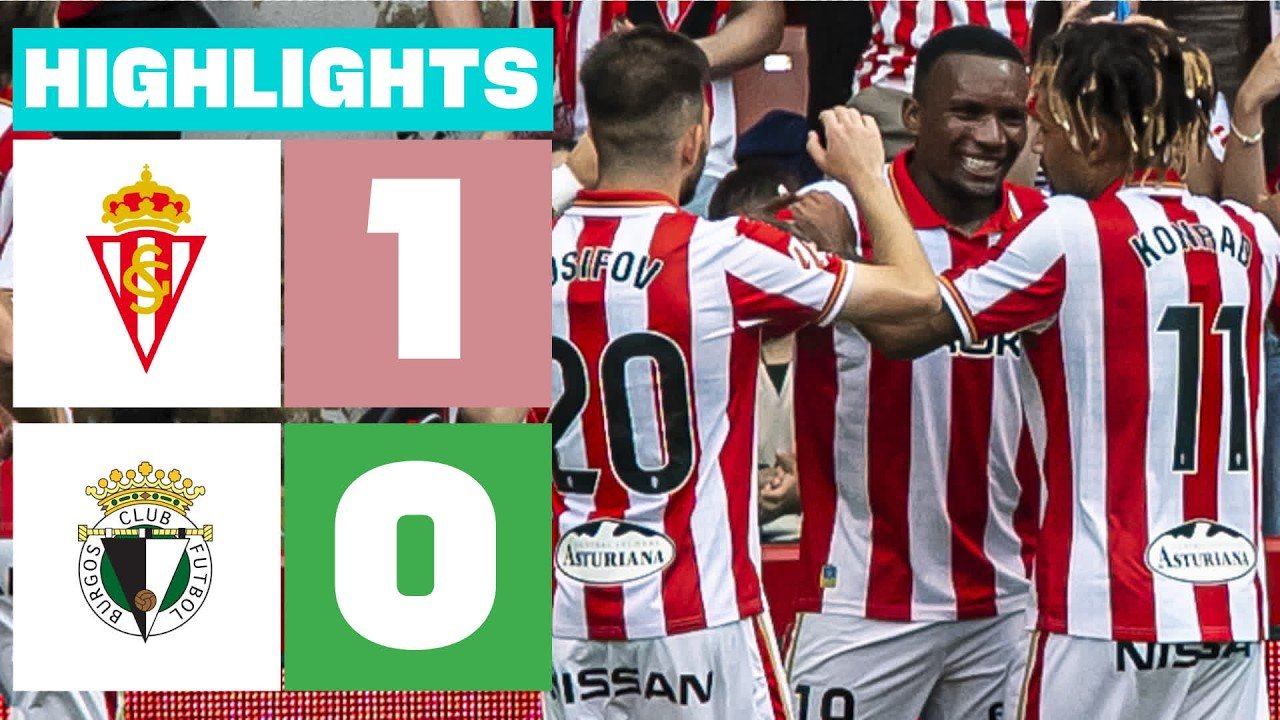Sporting 1 - 0 Burgos — Full Highlights