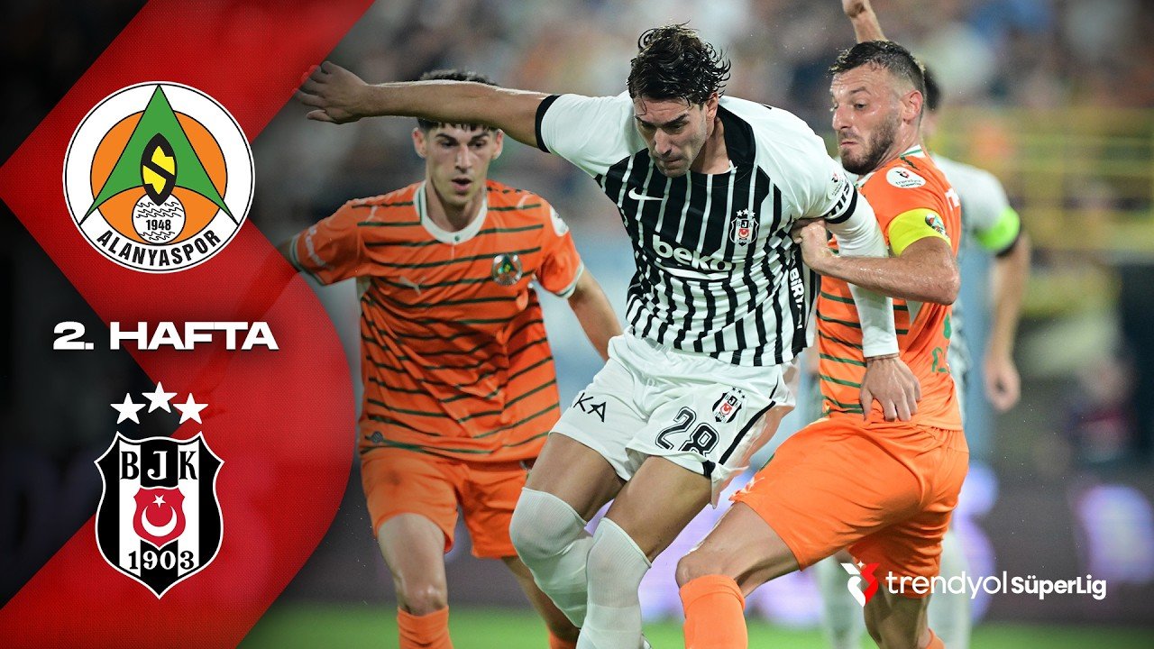 Alanyaspor 1 - 0 Beşiktaş — Full Highlights