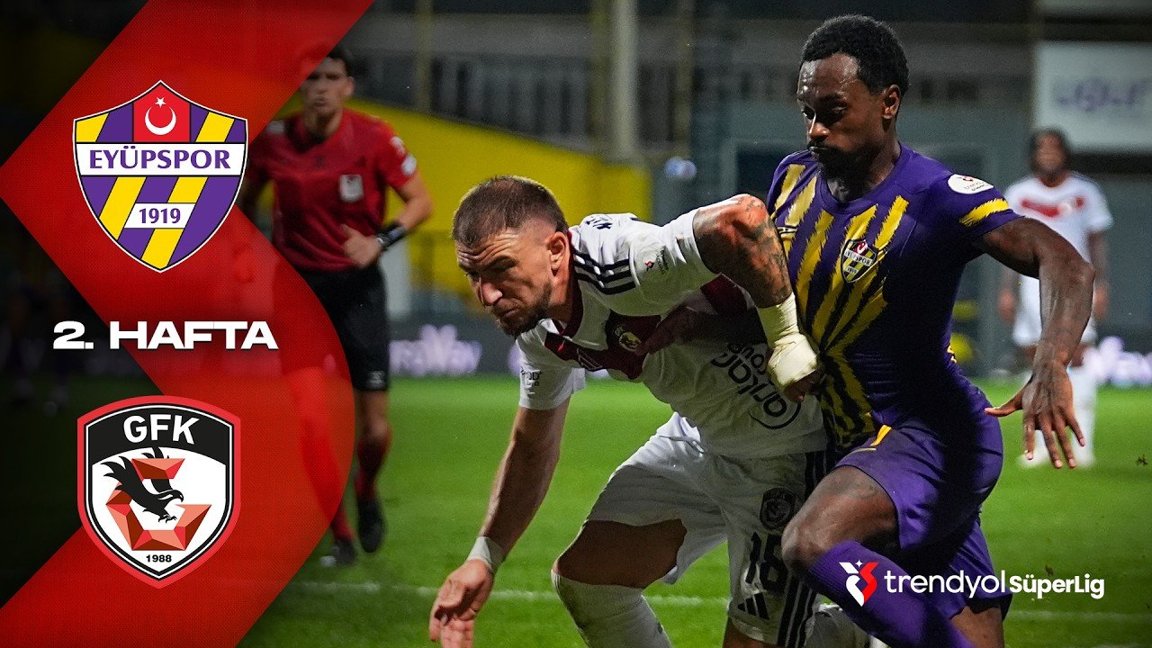 Eyüpspor 0 - 1 Gaziantep — Full Highlights