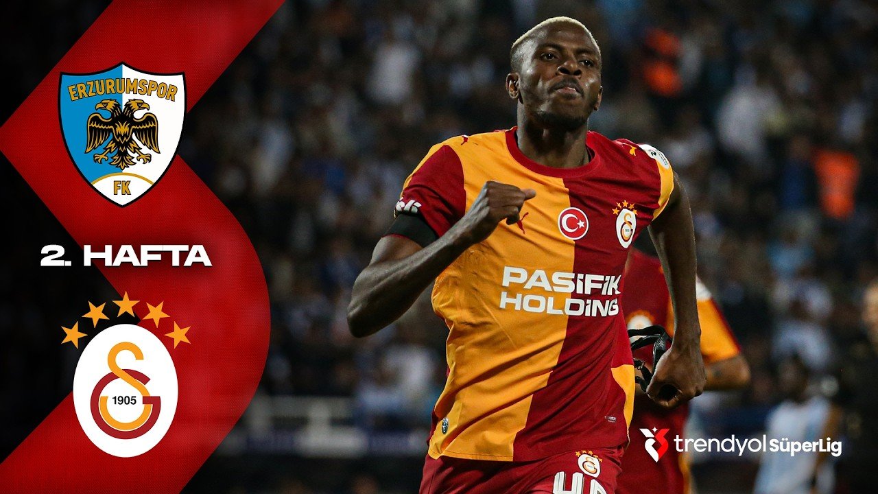 Erzurumspor 0 - 4 Galatasaray — Full Highlights