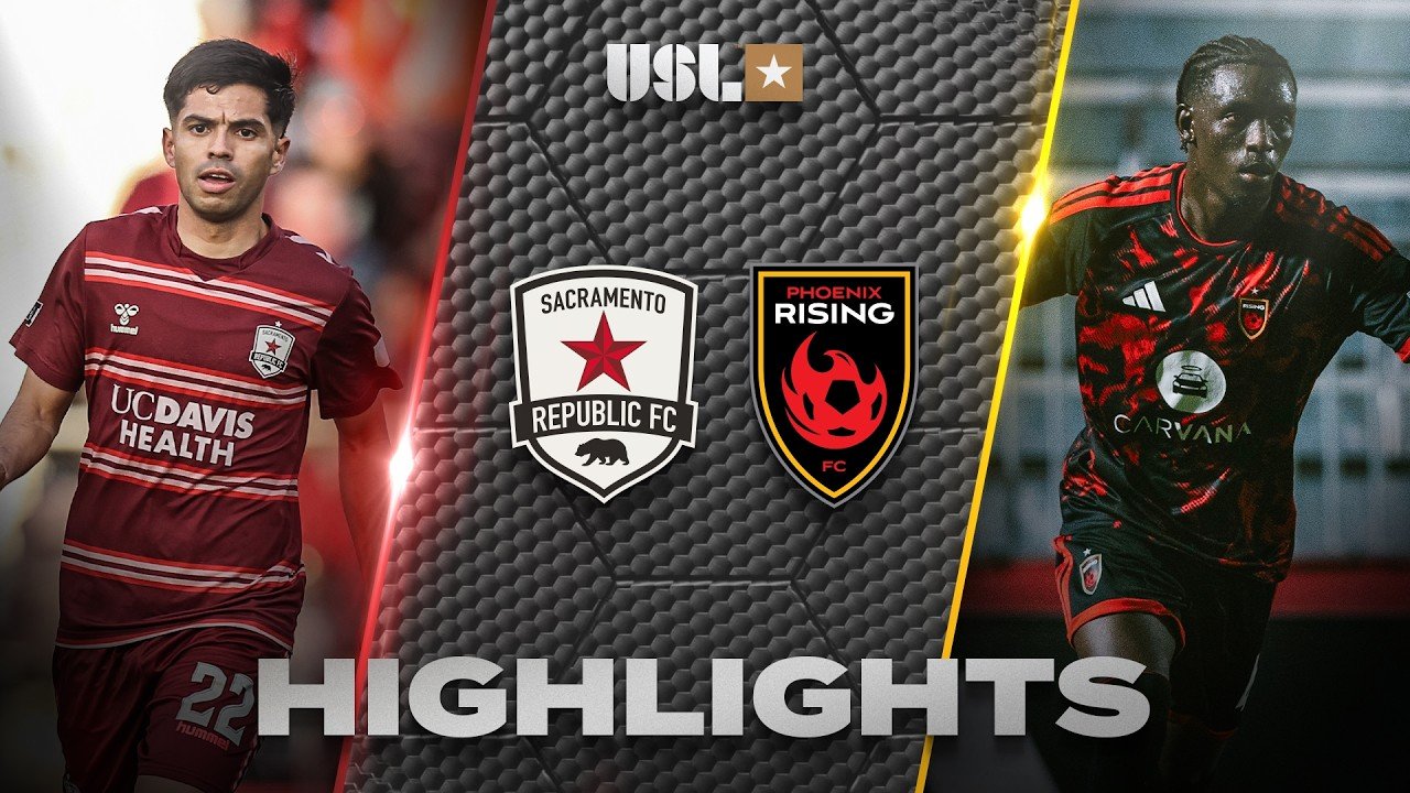 Sacramento Republic 2 - 2 Phoenix Rising — Full Highlights