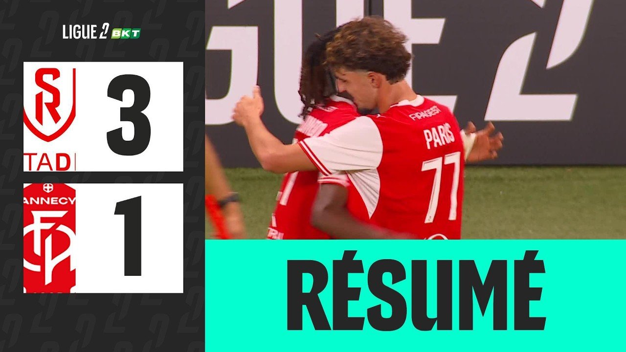 Reims 3 - 1 Annecy — Full Highlights