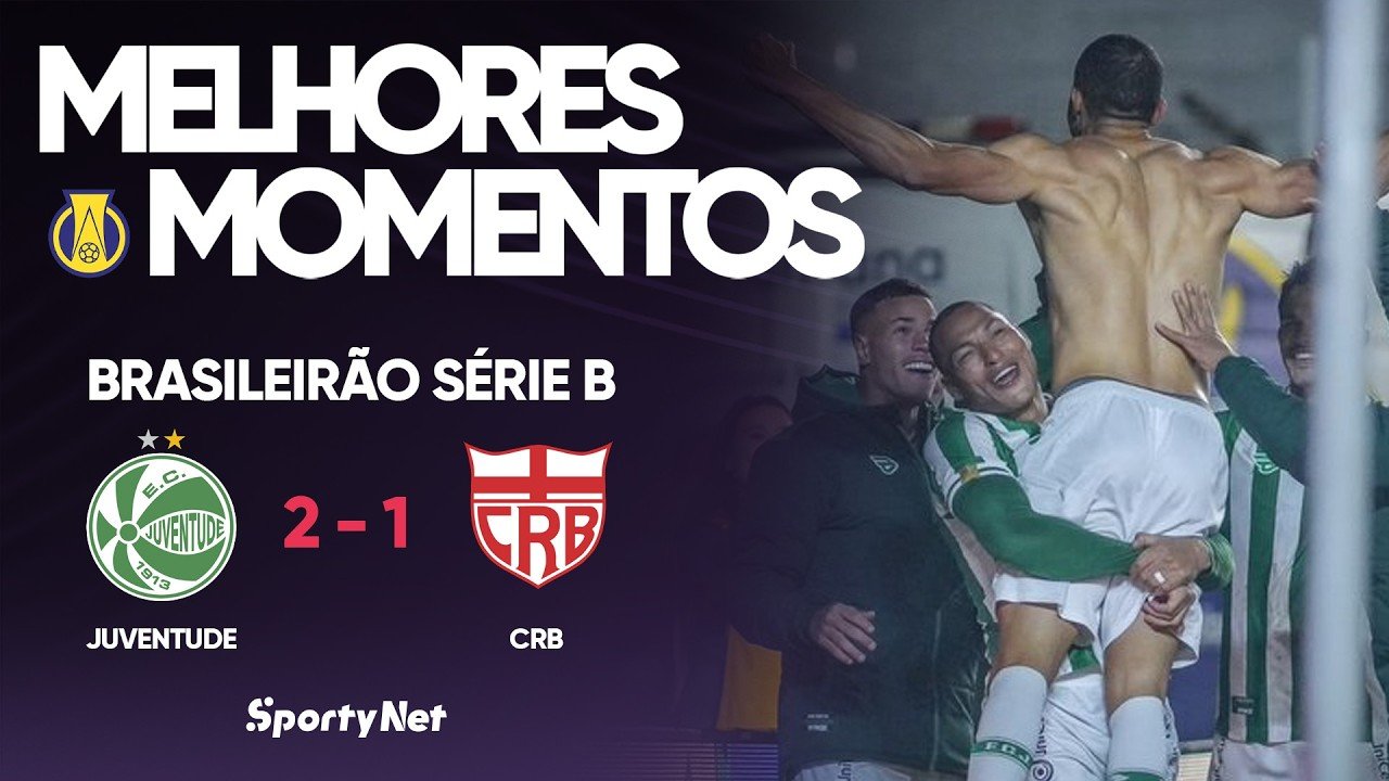 Juventude 2 - 1 CRB — Full Highlights