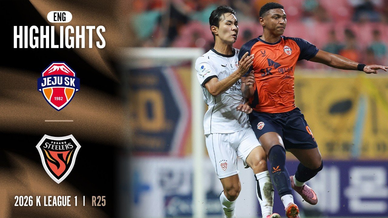 Jeju 1 - 2 Pohang Steelers — Full Highlights