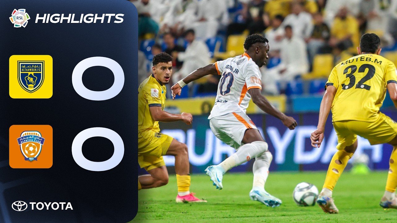 Al-Taawoun and Al-Fayha Play Out Goalless Stalemate