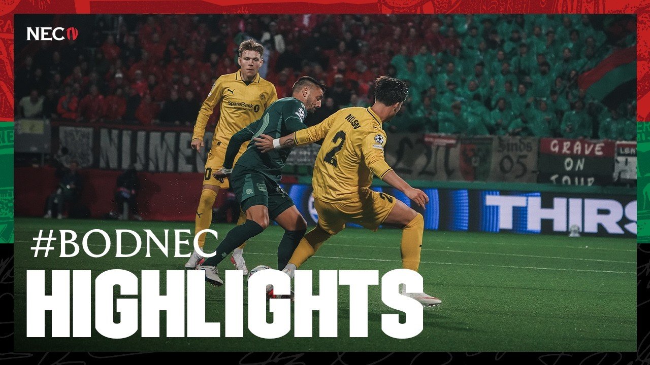 Bodø/Glimt breeze past ten-man NEC in Champions League playoff