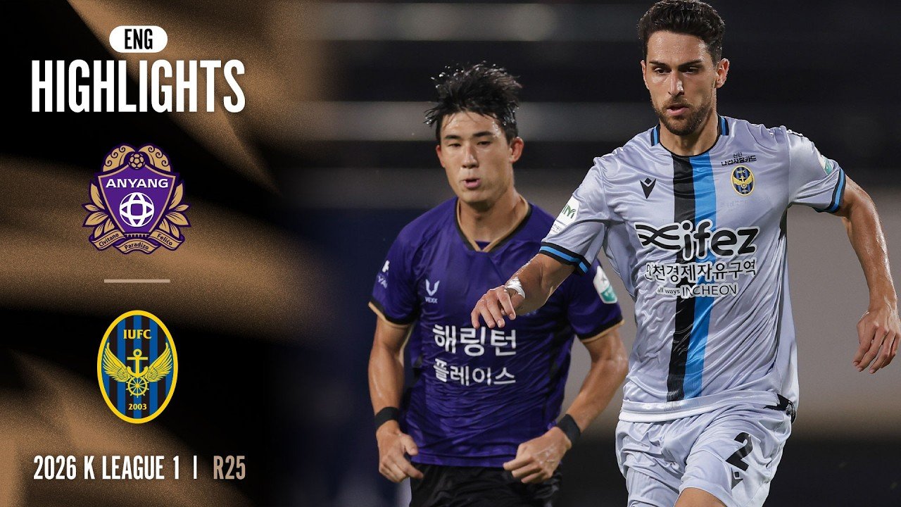 FC Anyang 2 - 1 Incheon Utd — Full Highlights