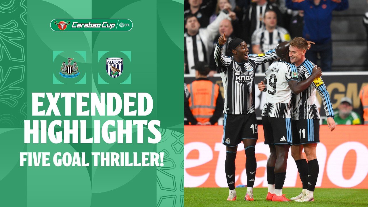 Newcastle 3 - 2 West Brom — Full Highlights