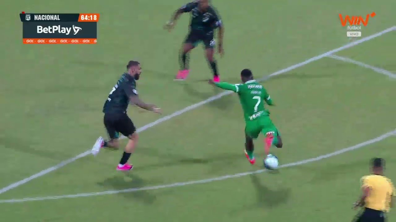 Atl. Nacional 2 - 0 Dep. Cali — 64' Marlos Moreno