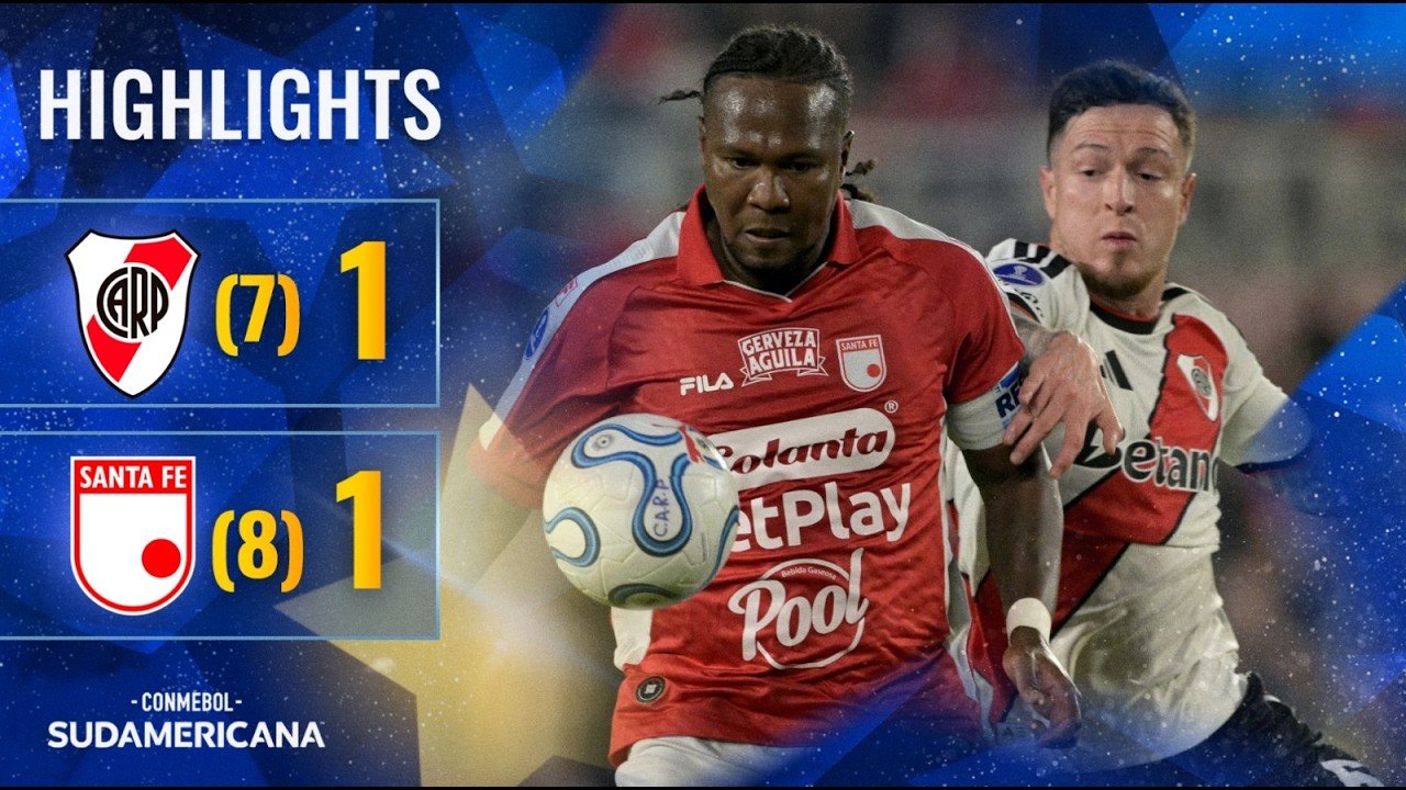 River Plate 1 (7) - (8) 1 Santa Fe — Full Highlights