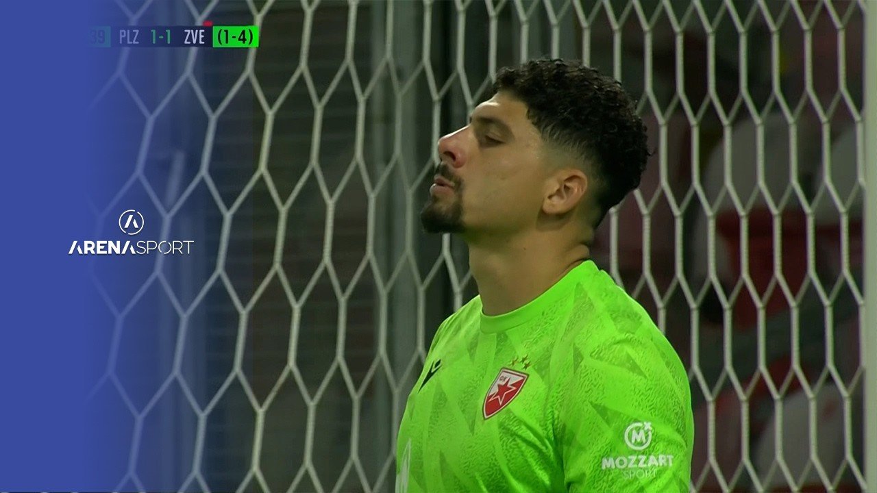 Viktoria Plzeň - Crvena zvezda — 51' Missed Penalty Prince Kwabena Adu