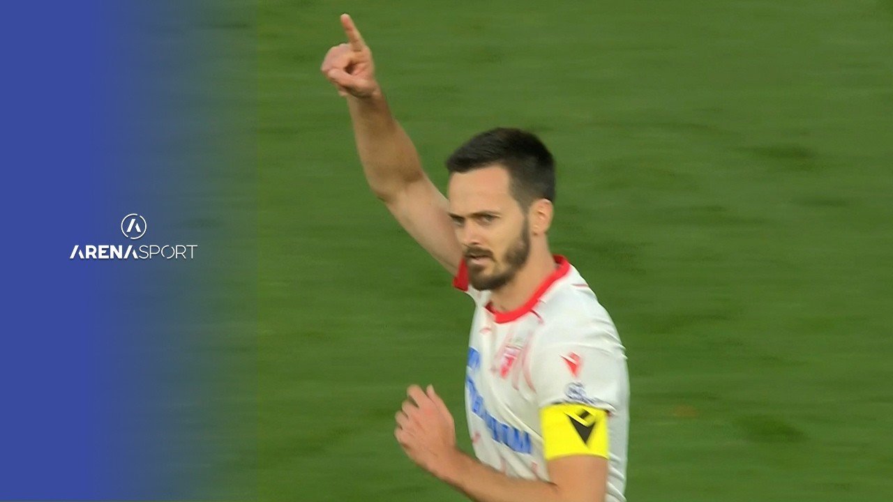 Viktoria Plzeň 1 - 1 Crvena zvezda — 11' Mirko Ivanić
