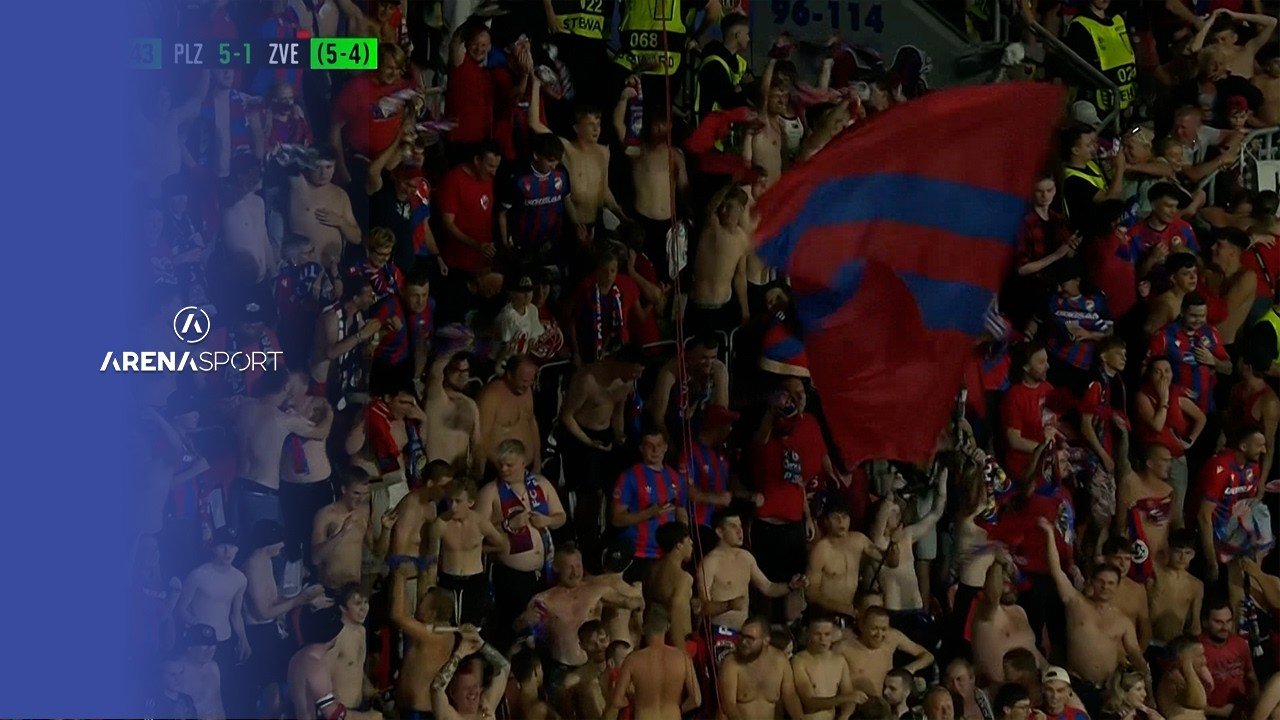 Plzeň crushes ten-man Crvena Zvezda in Europa League playoff