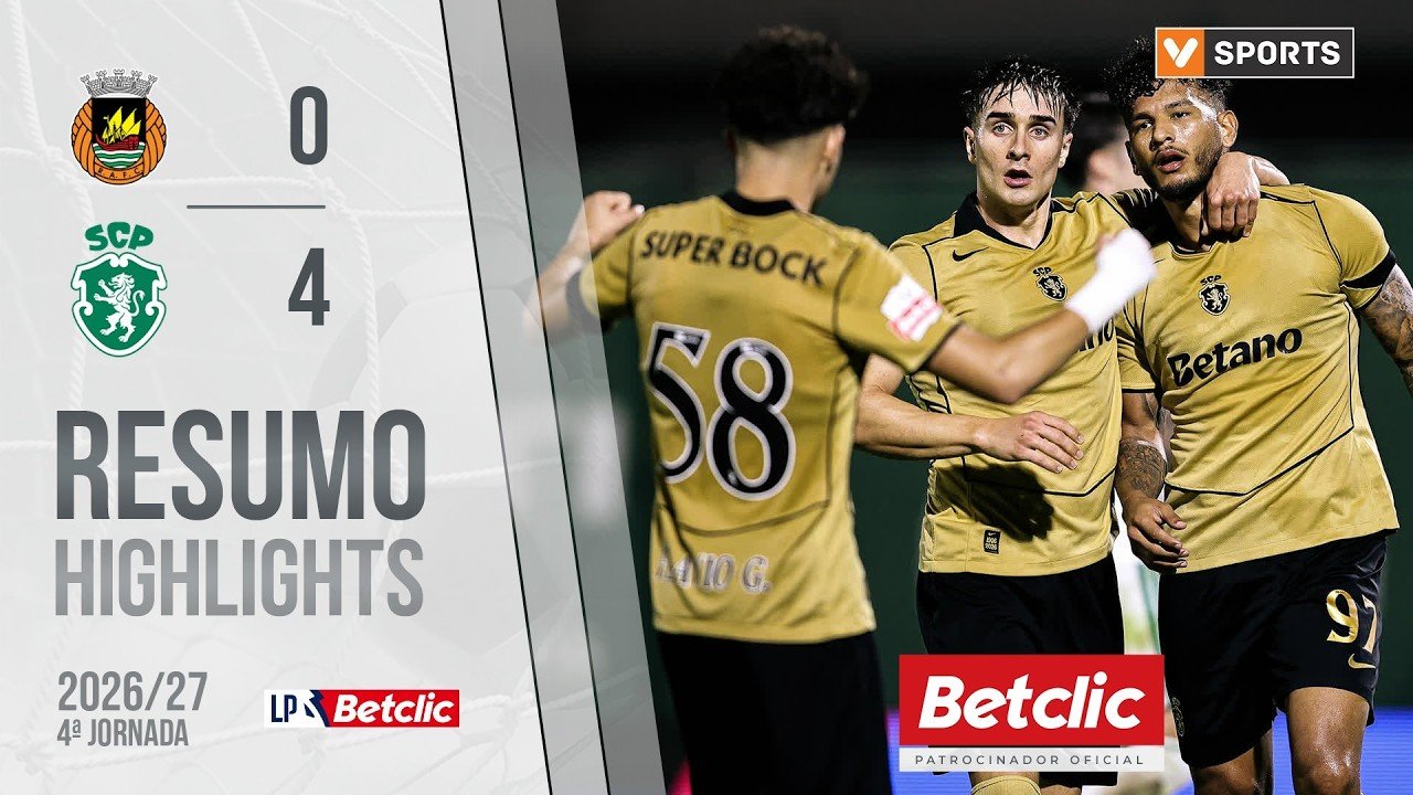 Sporting CP demolish Rio Ave with four-goal away display